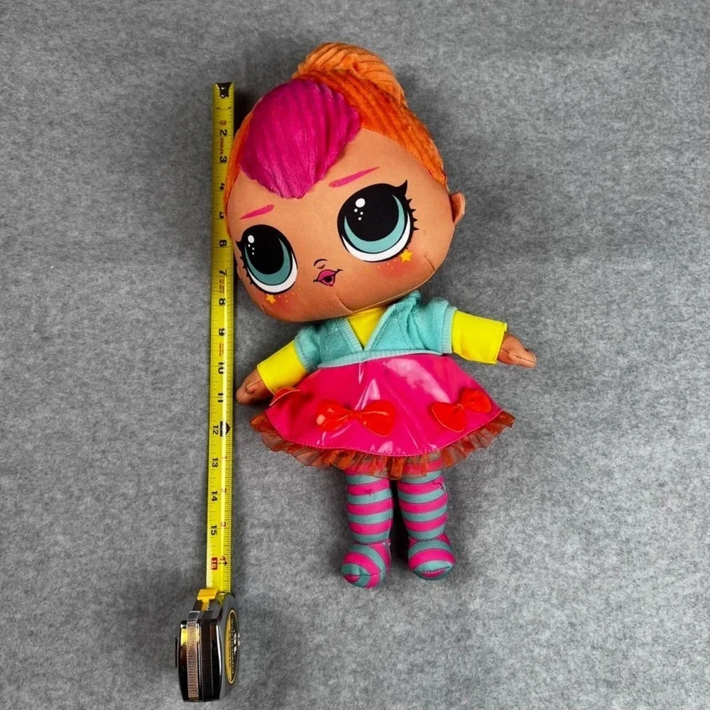 x2 Lol Surprise! Queen Bee & Neon QT Plush Tall 16" Dolls - Picture 7 of 9